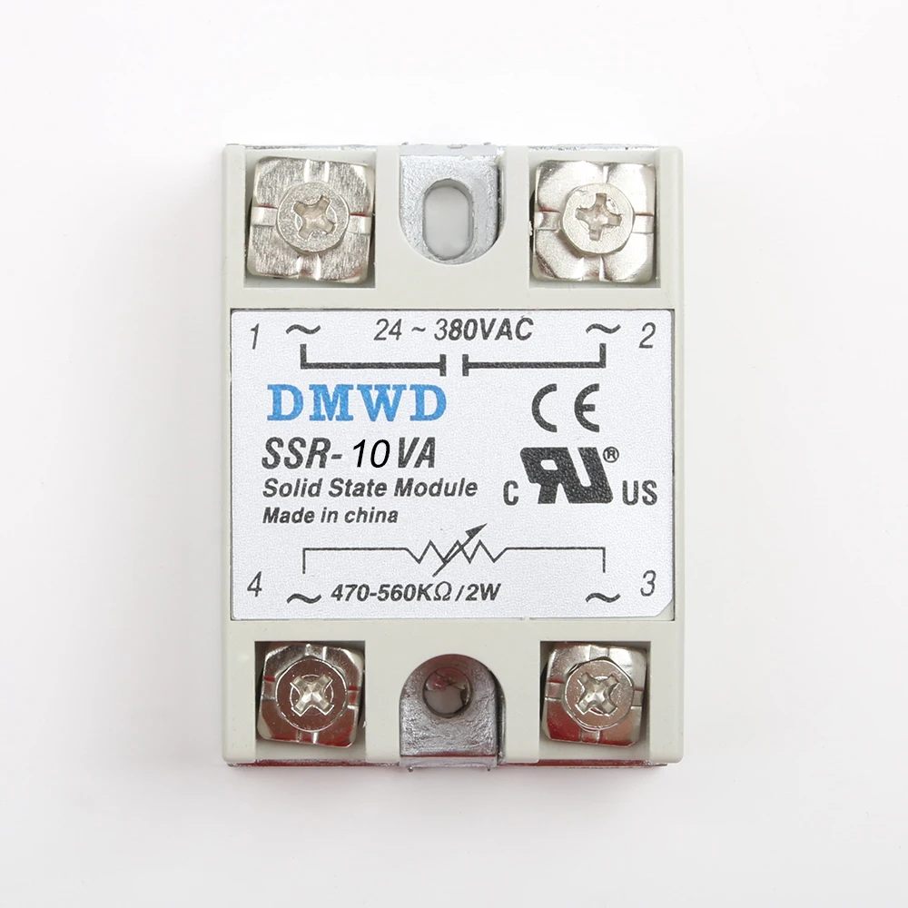 Твердотельное реле Φ 10A 25A 40A реле-Регулятор 24-380V Выход SSR 10VA 25VA 40VA | Обустройство