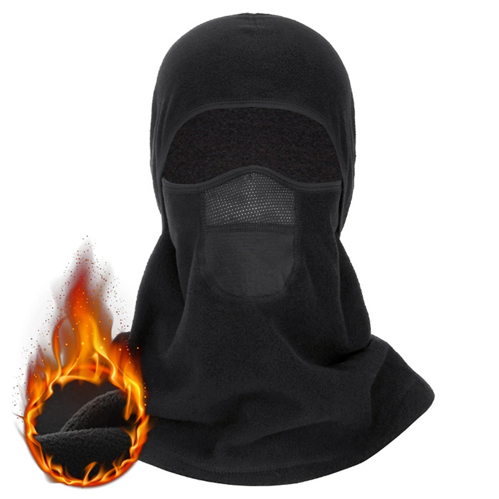 

Зимняя мотоциклетная маска для верховой езды ветрозащитная шапка головной убор Балаклава Флисовая теплая сохраняющая тепло гоночная мото...