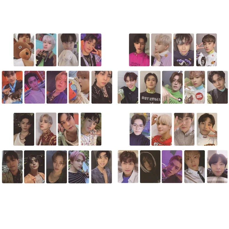 9Pcs/Set Kpop Nct127 Postcard Album Sticker Lomo Card Photocard Small Fans Collection Gift | Канцтовары для офиса и дома