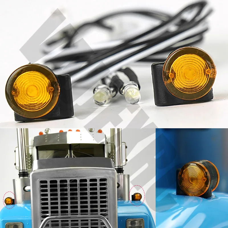 

Warning Light for Remote Control Tamiya 1/14 King Hauler Globe Line 56344