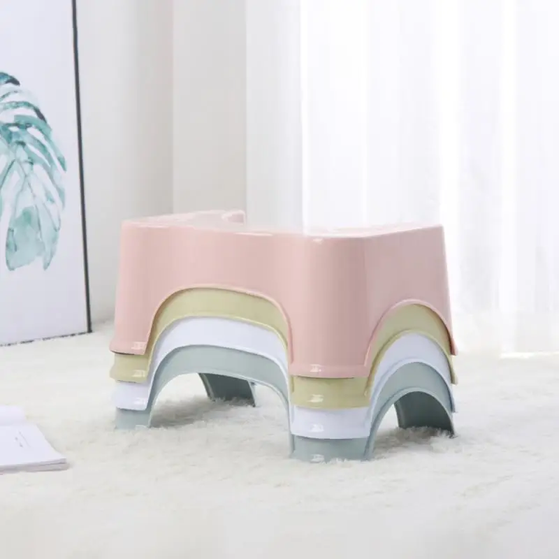 U-Shaped Toilet Stool Footstool Squatting Artifact Anti-slip Household Adult Children's Child Chair Seat | Мать и ребенок