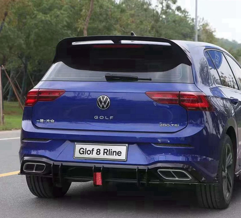 Для 2020 2021 Volkswagen Golf 8 MK8 Ⅷ Pro/Rline спойлер заднее окно на крышу Премиум - купить по