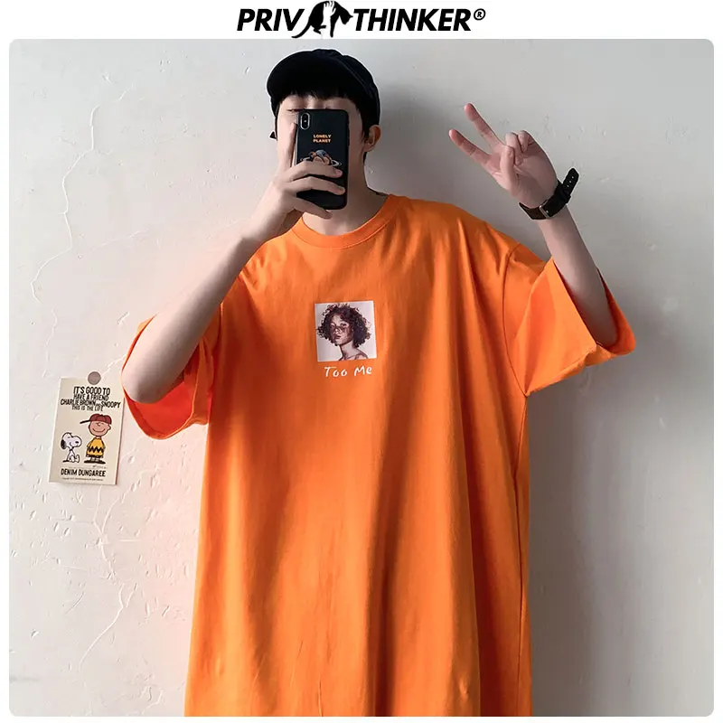 Мужская футболка с круглым вырезом Privathinker Повседневная летняя принтом в стиле
