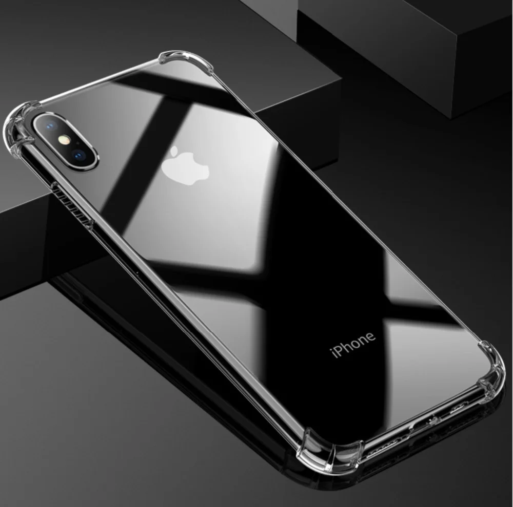 Взрывозащищенный противоударный мягкий чехол для Apple iPhone 11 Pro Max XR XS Max X чехол для телефона для iPhone 8 7 6 S 6 S Plus 5 5S SE 2 Чехол