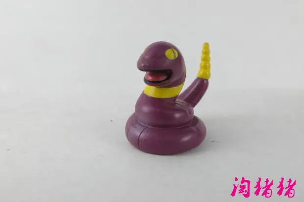

Tomy Pokemon Action Figure Authentic Japanese Version of The Elf Medium MC Ekans1 Rare Out-of-print Model Anime Ornaments