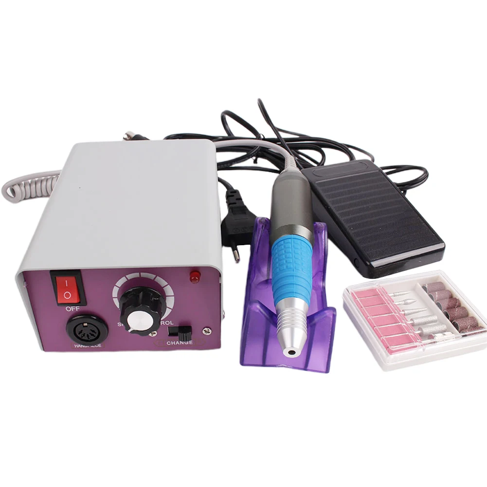 

25000rpm Grinding Manicure Pedicure Tool Home Salon Polishing Reverse Operation Electric Nail Drill Machine Adjustable Speed