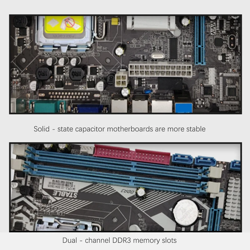 G41 Motherboard PCI-E 3.0 4XSATA2.0 Supports 775/771-Pin Desktop Computer 2XDDR3 8G Memory | Компьютеры и офис