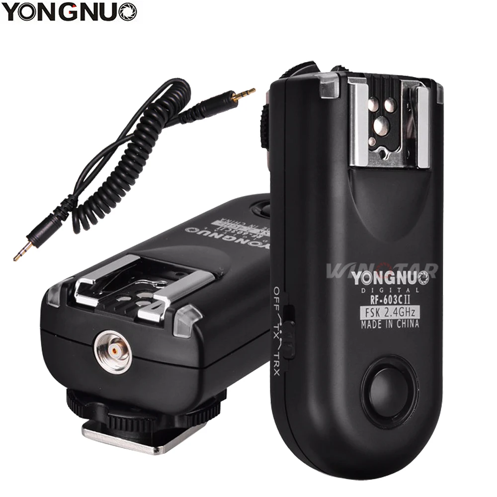 Беспроводной дистанционный триггер YONGNUO для Canon 800D 760D 750D 700D 650D 600D 77D 1300D 80d 70D 60D M5