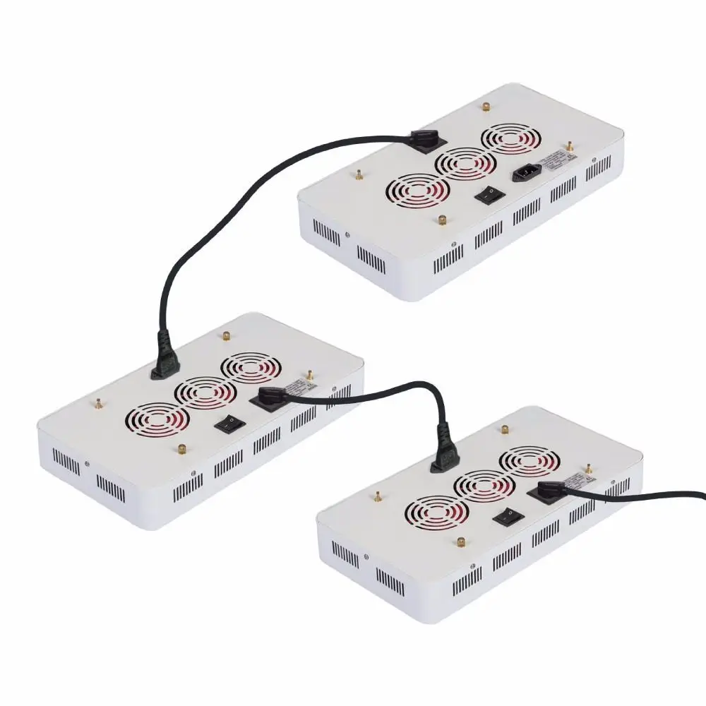 BEYLSION Полный спектр 2000W 1000W двойной чип Светодиодный светильник для выращивания растений AC85-265V для внутренних растений Цветочная теплица Тент