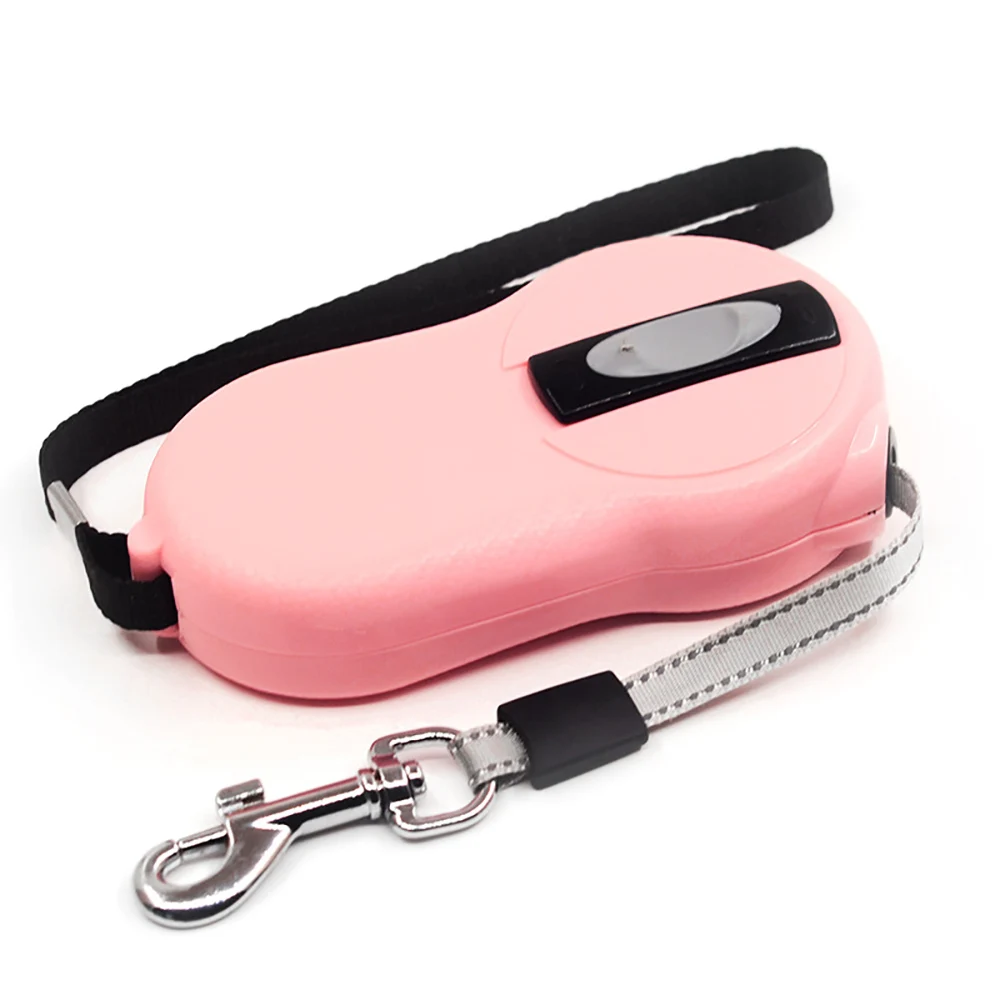 Автоматический Портативный поводок для собак из АБС пластика маленьких