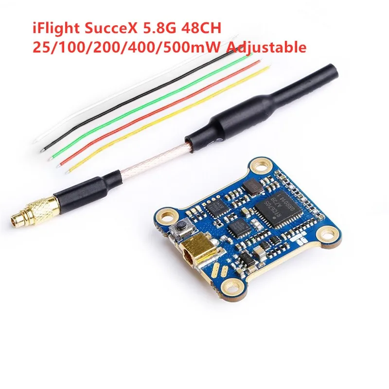 Регулируемый мини Квадрокоптер iFlight sucex 5 8G 48 каналов 500 МВт 20x20 для FPV Racing Drone модель