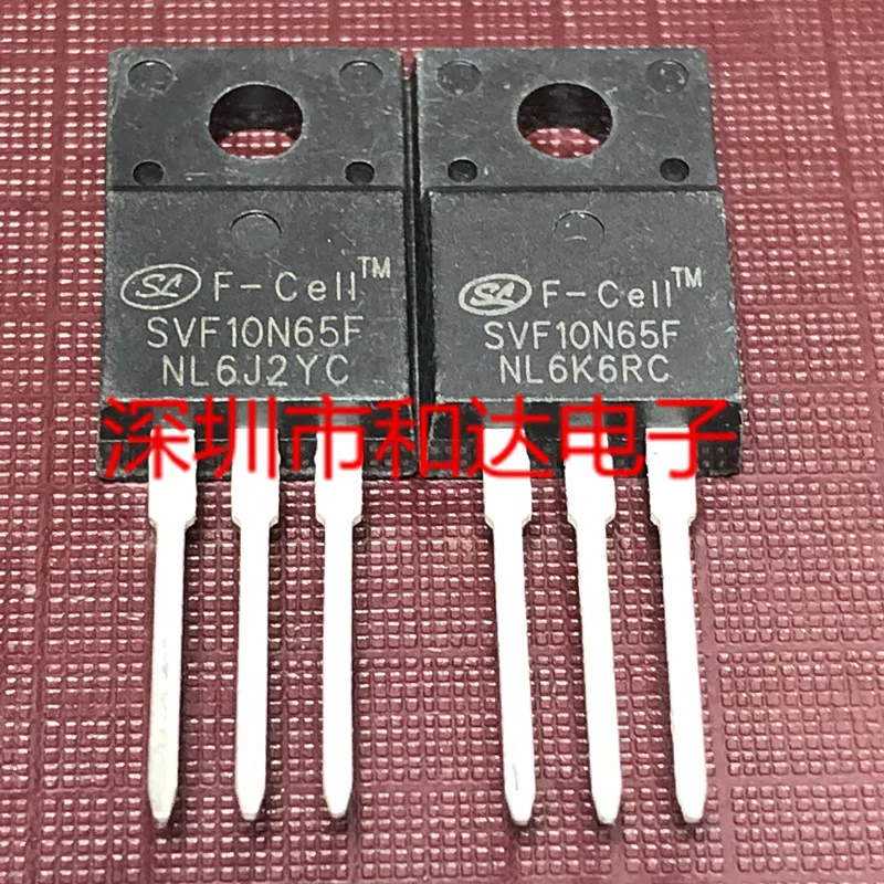 

SVF10N65F TO-220F 650 в 10 А, 5 шт.