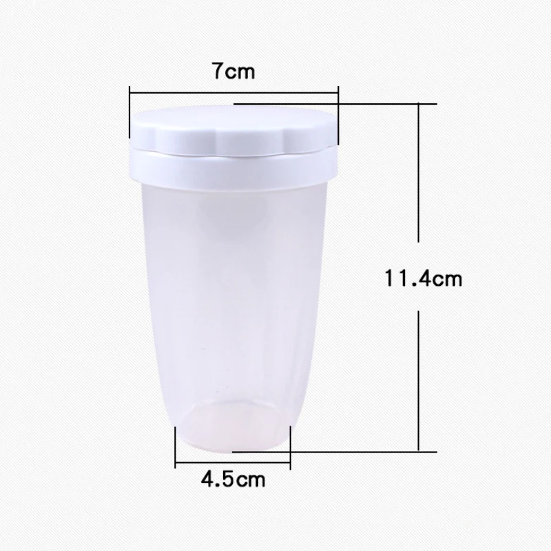 Пластиковые какао-банки для выпечки бытовой порошок зернистость сахарный мука