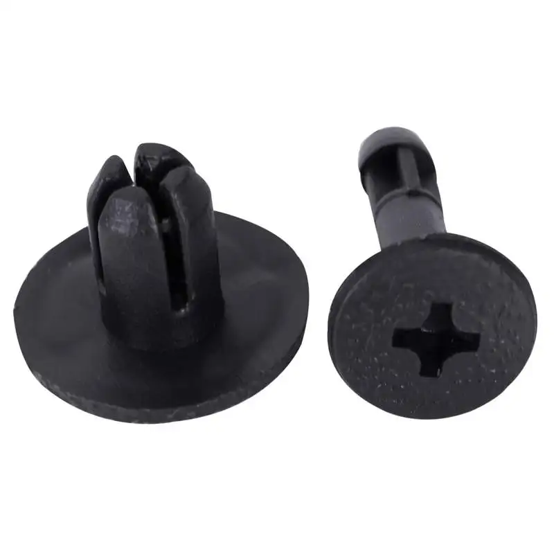 15 шт автомобиля 6 мм Отверстие Пластиковые заклепки отделка панели зажимы |