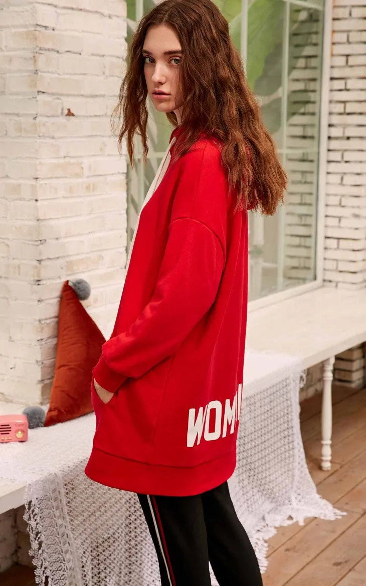 Vero Moda Женская Повседневная хлопковая толстовка с капюшоном и надписью | 318460503