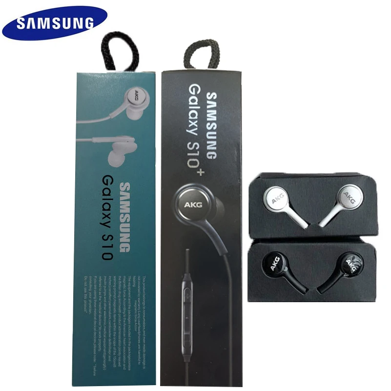 Наушники-вкладыши samsung IG955 3 5 мм с микрофоном проводная гарнитура для AKG Samsung Galaxy S10