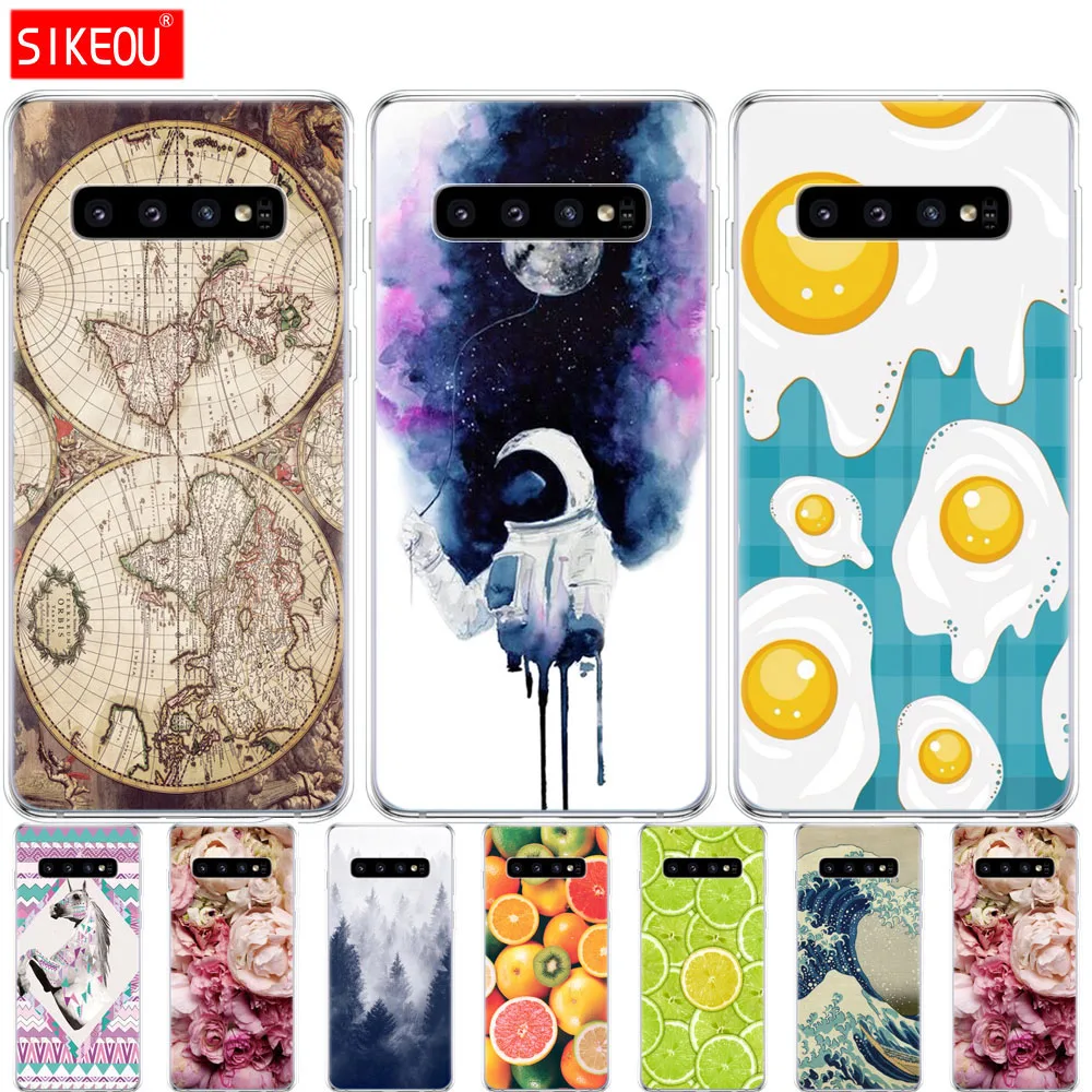 Чехол для Samsung Galaxy S10 чехол S10Plus силиконовый из ТПУ телефона E Plus G975F S 10