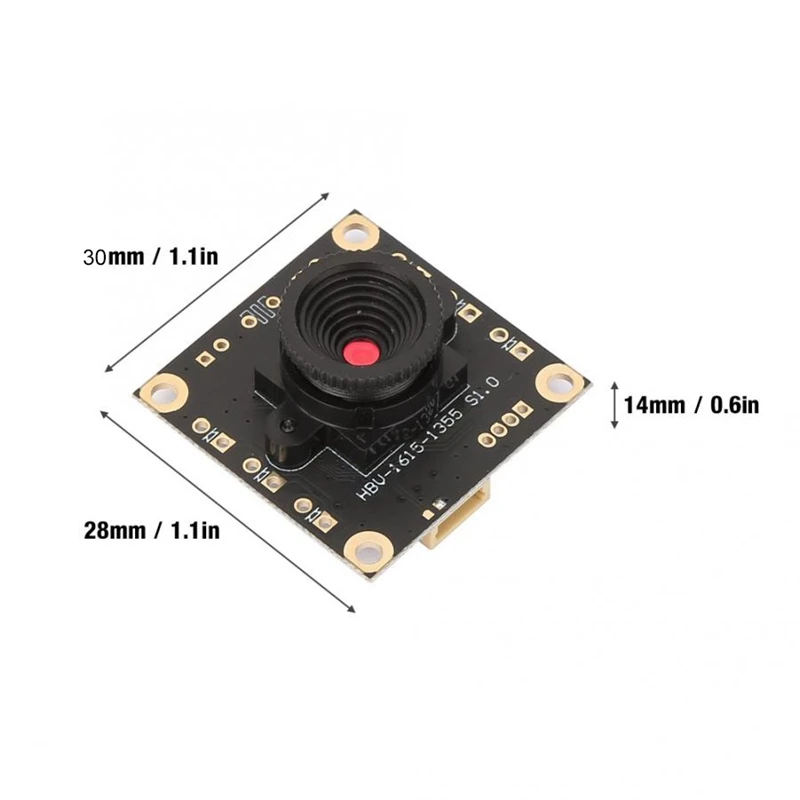 Модуль Usb камеры Cmos 1.3Mp 50 градусов Объектив Ip камера Plug and Play для окна Android и Linux