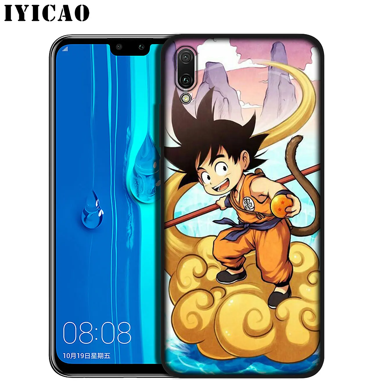 IYICAO Dragon Ball Z Аниме Гоку мультфильм мягкий силиконовый чехол для телефона Huawei Mate 30