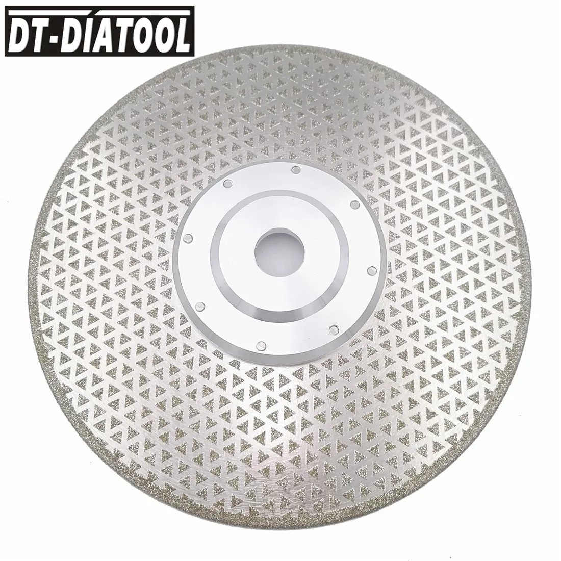 DT-DIATOOL 1 шт. 4," /5"/" /9" двусторонний алмазный отрезной диск с электролитическим покрытием и шлифовальный диск гранит мраморный диск круглопильного станка камнерезный диск