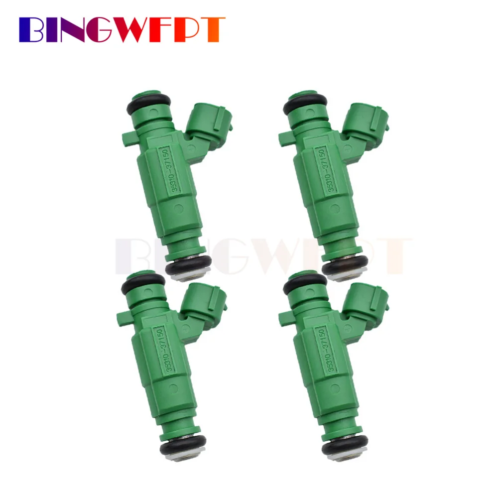 

4 шт./лот 35310-37150 3531037150 Топливная форсунка для HYUNDAI SONATA SANTA FE TIBURON TUCSON KIA OPTIMA SPORTAGE 2.5L 2.7L