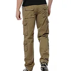 Мужские брюки-карго, армейские тактические штаны с несколькими карманами, прямые брюки в стиле милитари, мужские брюки 46, осень 2022