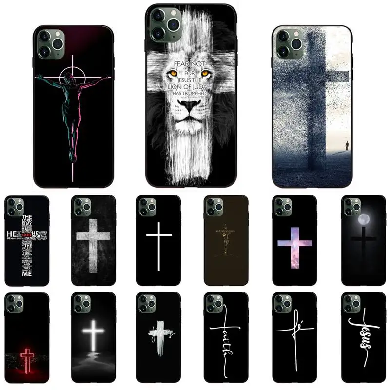 

Faith Christian Religious Jesus Phone Case for iPhone 11 12 mini pro XS MAX 8 7 Plus X XS XR