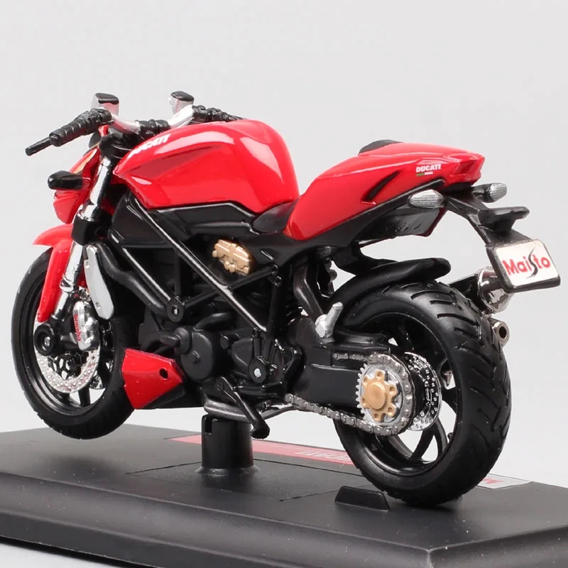 1/18 весы мини maisto moto Ducati Streetfighter S Streetbike Diecasts& Toy Vehicles mod игрушечный мотоцикл thumbnails childs