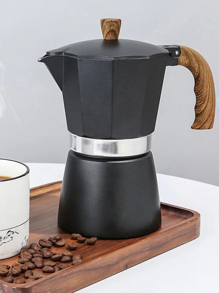Aluminum Alloy Mocha Espresso Percolator Pot Latte Coffee Ma