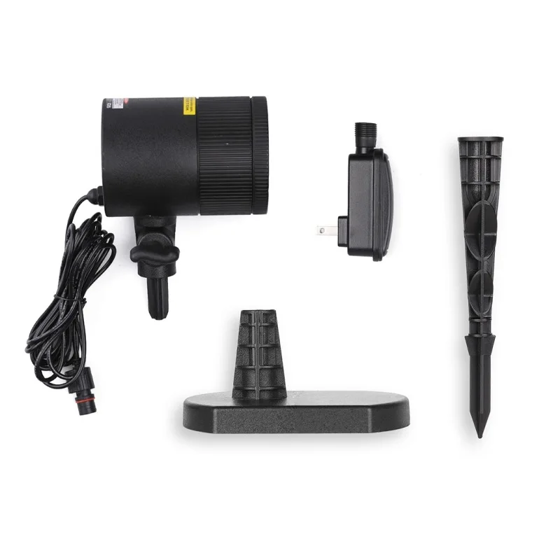 Snowfall Laser Projector Lights Outdoor Red Green Laser Landscape Projection LED Lamp with Moving Animation Decor for Garden