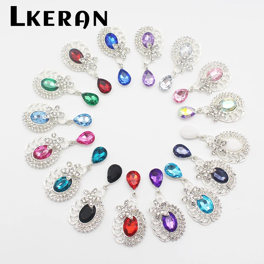 

Мини 22*50 мм 10 шт. новая брошь с плоским основанием великолепные пуговицы Стразы ювелирные изделия для вечеринки креативная подвеска в виде б...