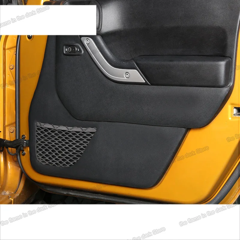 Lsrtw2017 черное волокно кожаная Автомобильная дверь противоударный внутренний