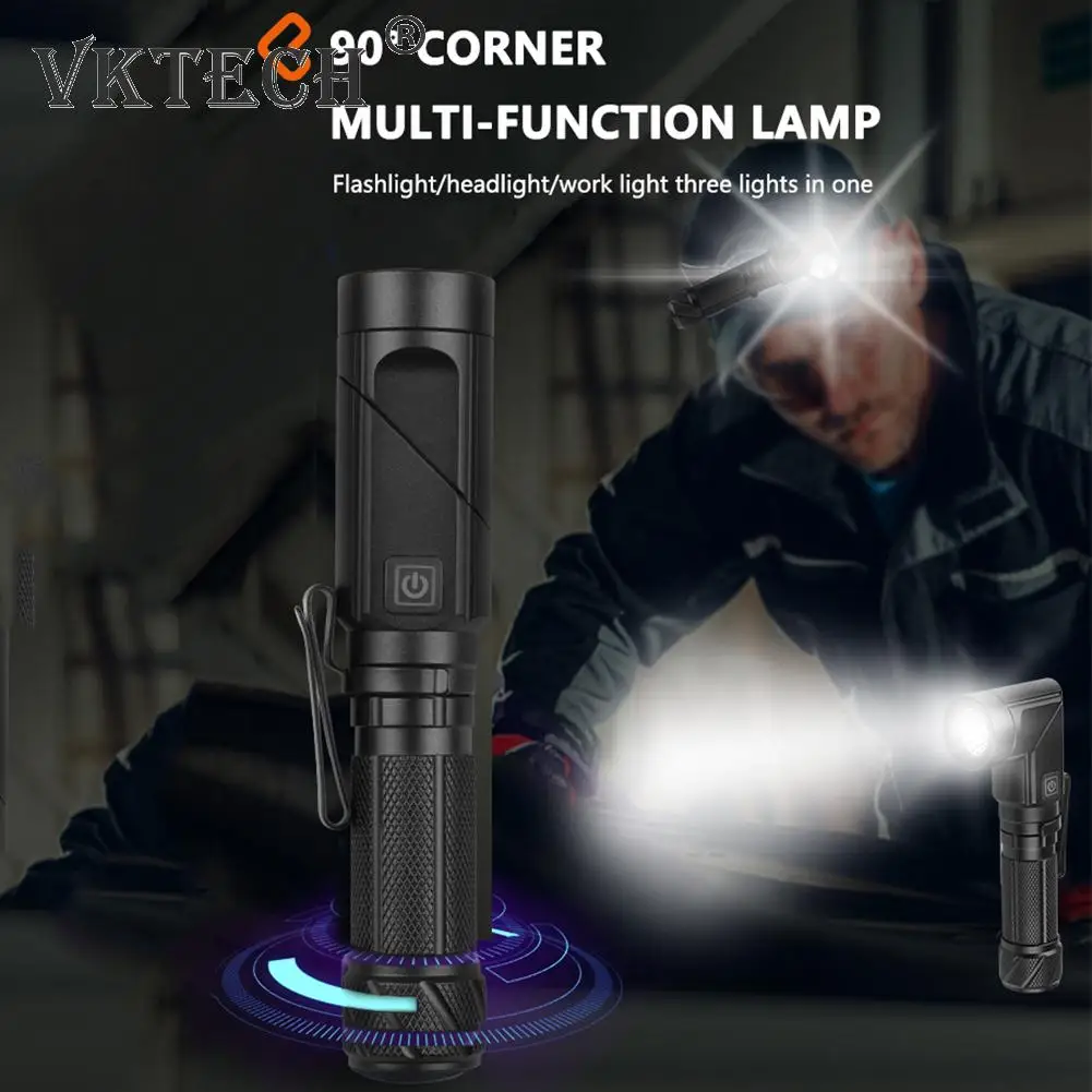 

Светодиодный портативный фонарь XPG с лентой, Многофункциональный водонепроницаемый налобный фонарь с USB-зарядкой, для рыбалки, кемпинга, ра...