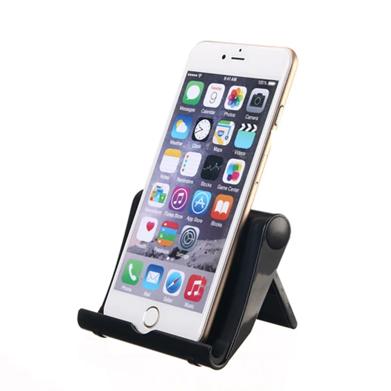 Mobile Phone Desk Stand Holder Tripod Plastic Adjustable Foldable Universal Non-slip Table | Мобильные телефоны и