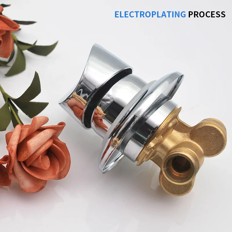 Смеситель для душа из латуни 1 ходовой кран G1/2 &quotСмеситель холодной и горячей