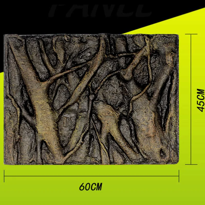 Высокий 3D пенопласт каменный аквариум фоновая доска Декор пенопластовая для