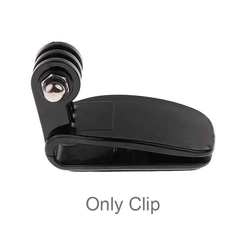 Only Clip Дорожный головной ремень шляпа рюкзак быстрый зажим для GoPro Hero 8 7 6 5 4 Yi 4K Sjcam Eken Экшн-камера для Go Pro аксессуар - Цвет: Only Clip