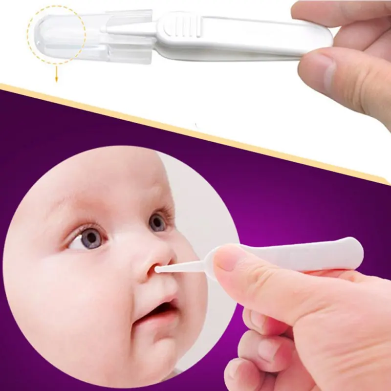 Hilittlekids/Новинка Пинцет для чистки ушей носа пупка Очиститель Пластиковые щипцы