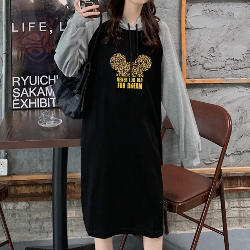 

Толстовки, женская одежда большого размера, новинка 2021, осенняя одежда, студенческий возрастной пояс