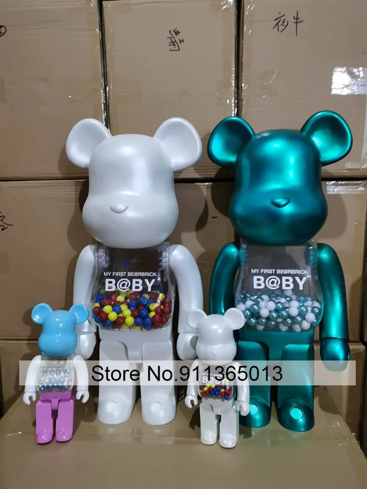 

Bearbricklys 70cm 1000% Bear&bricklys Toy Blocks Bear Toy Action Toy Figures Garage Kits Dolls Kids Toys