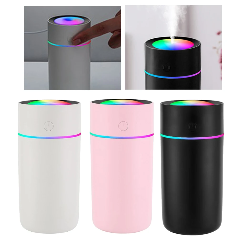 

320 ML LED Mini Humidifier Cute USB Essential Oil Diffuser for Car Office Room