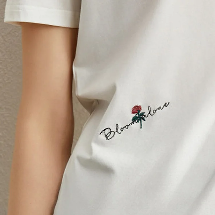 

HDCP Summer loose women's T-shirt crew neck short sleeve