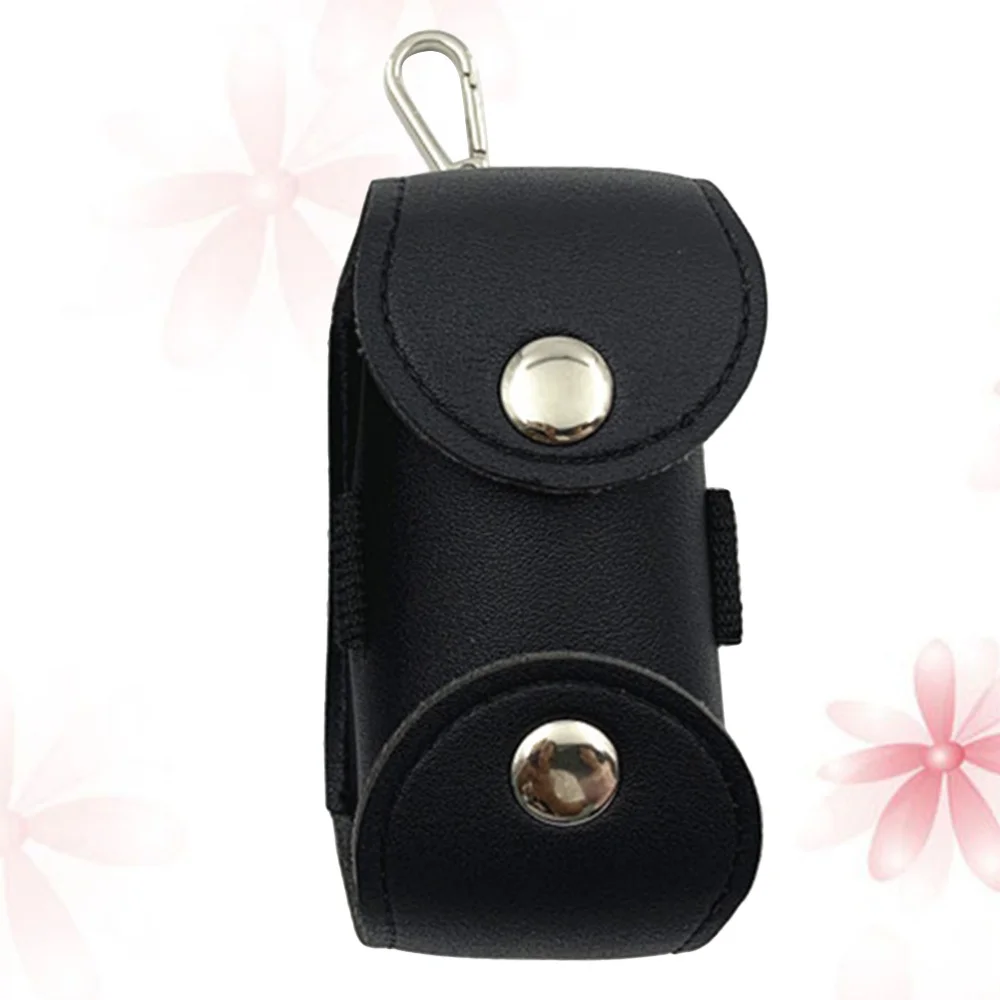 

Portable Small Waist Packing Bag Delicate Leather Small Accessory Bag (Brown)