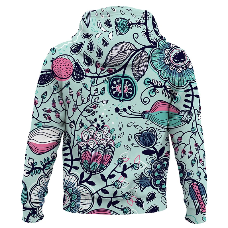 

2021 New Summer New Men's Zipper Hoodie 3d Printing Animal bird Abstract pattern Children's Fashion Casual Coat Streetwear Tops