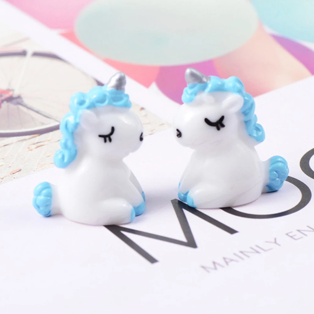 5 шт./партия креативные детские игрушки смола единорог глина Популярные Diy