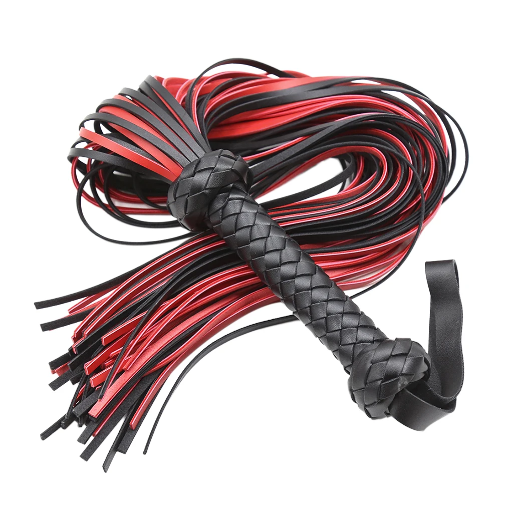 

Soft Pu Leather Whips Tassels Couple Night Restraint Party Flirting Toys