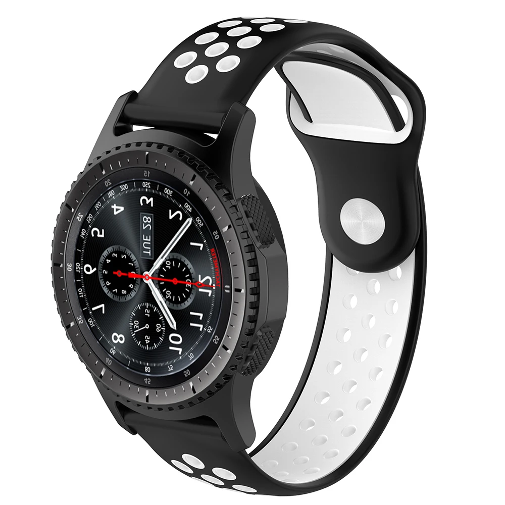 20 мм 22 мм ремешок для huawei GT Honor Magic samsung gear S2 S3 42 46 Active Amazfit GTR ремешок для часов Силиконовый Смарт-часы