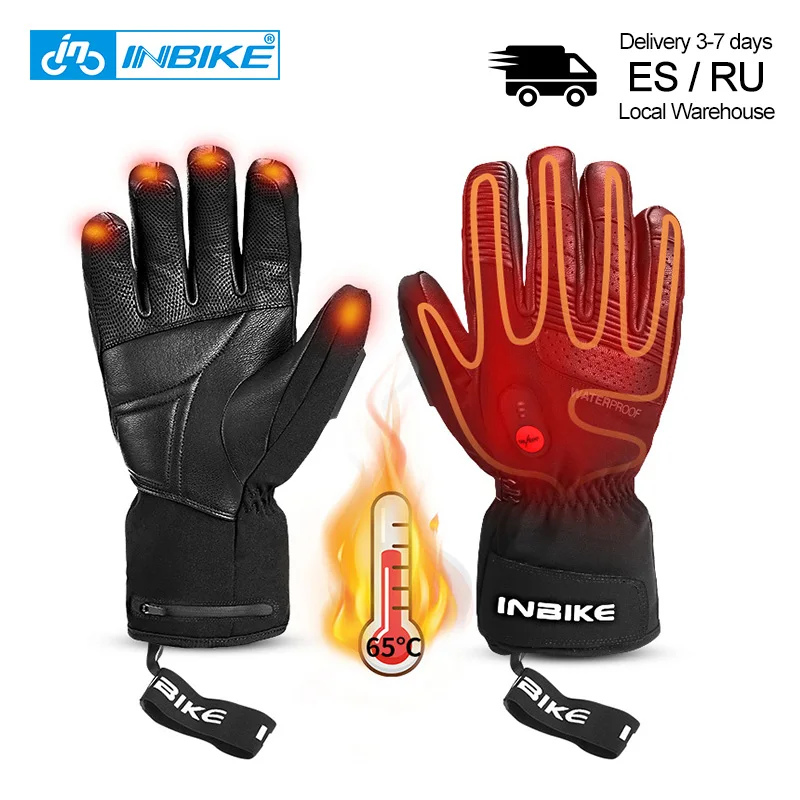 

Перчатки зимние с электроподогревом, перезаряжаемые через USB