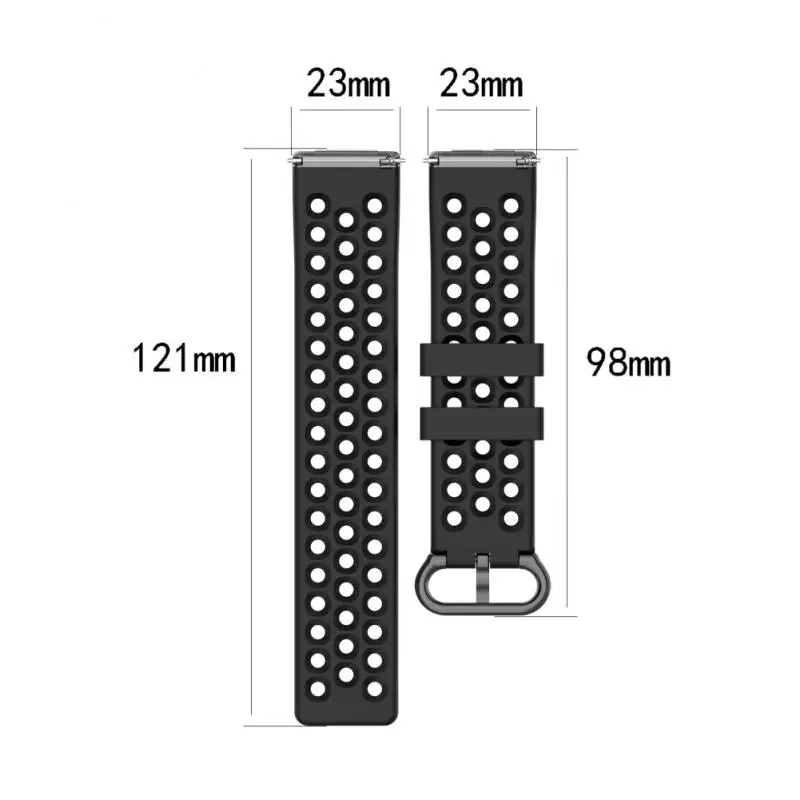 Ремешок силиконовый для наручных часов Fitbit Versa 2 10 цветов | Электроника