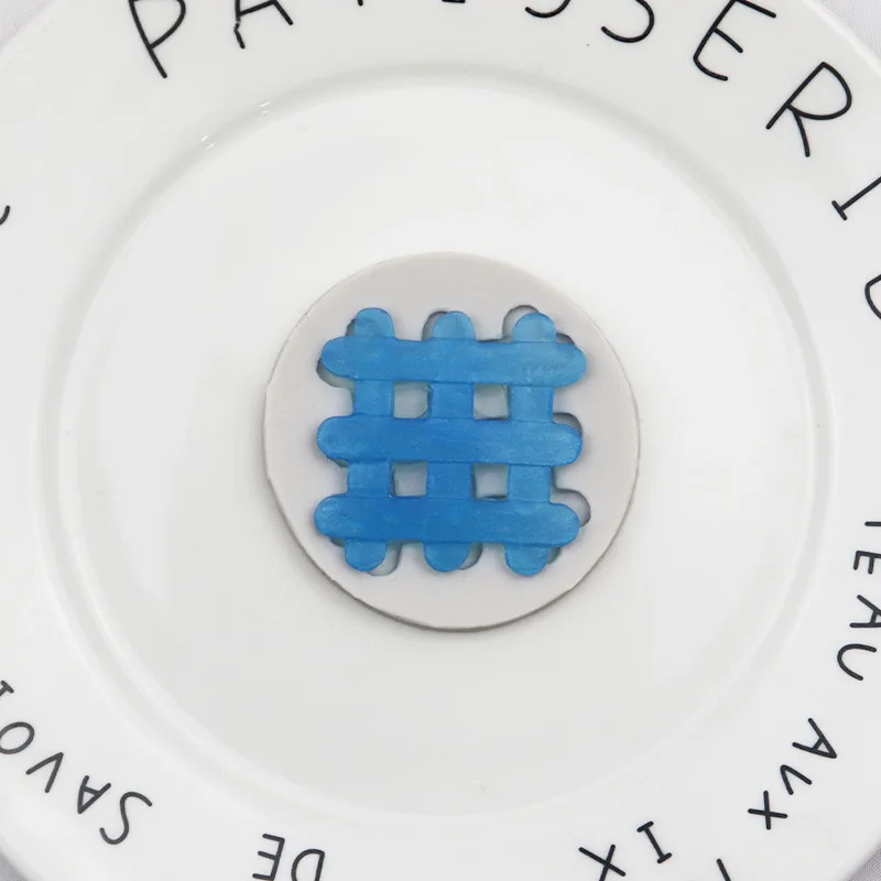 Силиконовая форма в клетку с изображением забора помадки инструмент для